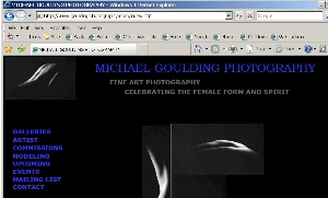 Goulding Photography homepage