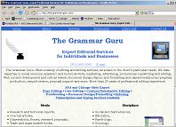 The Grammar Guru homepage